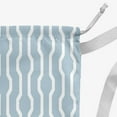 thumbnail image 3 of Simply Daisy Nuts & Bolts Geometric 18 x 29 in Light Blue Laundry Bag, 3 of 3