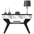 thumbnail image 4 of Boahaus Merle Modern Console Table, with 3 Drawers, for Living Room, Black, 4 of 5