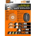 thumbnail image 5 of GRP GT - TO3 Revo Belted Pre-Mounted 1/8 Buggy Tires (White) (2) (XM7) w/RIGID Wheel, 5 of 6