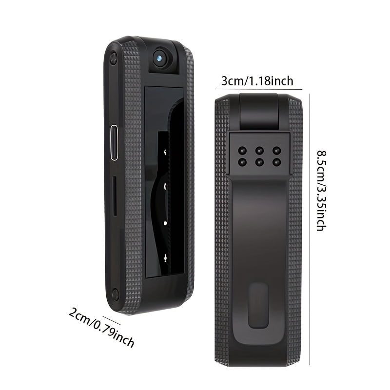 New Sport Mini DV HD 1080P Collar Clip Mini Camera for Video And Voice Recording Portable Outdoor DV Wireless Camera