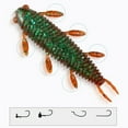 thumbnail image 4 of 10pcs Realistic Tail Soft Baits Soft Tail Fishing Lures Fashion Soft Lures for Basses and Snakehead Fish, 4 of 8