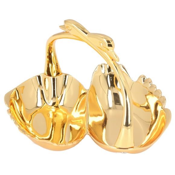 Bracelet Holder,Jewelry Tray Elegant Swan Gold Leaf Tray Trinket Tray Smart Functionality