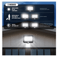thumbnail image 5 of 2pcs Reflector Solar Belug Exterior Pared Sensor 80w 3modos+remoto, 5 of 5