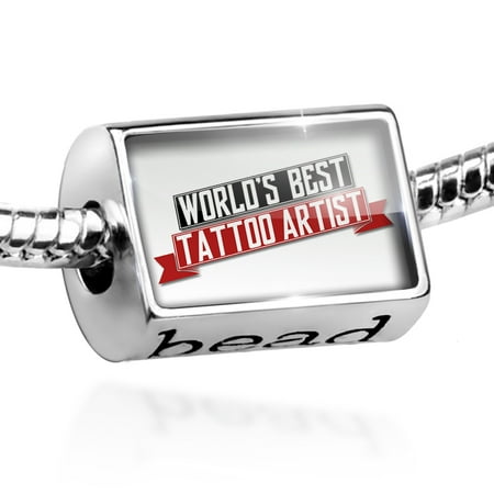 Bead Worlds Best Tattoo Artist Charm Fits All European (Female Best Friend Tattoos)