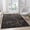 Black, variant on Luxe Weavers Modern Abstract Branches Cream Gold 8x10 Area Rug, Machine-Made Carpet