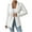 White, variant on hotojiny Blazers for Women Casual Single Button Business Formal Coat Long Sleeve Notched Lapel Lightweight Jacket Work Dressy
