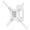 White, variant on MRL22-A Single Head Tilt & Turn Monitor Wall Mount - Black
