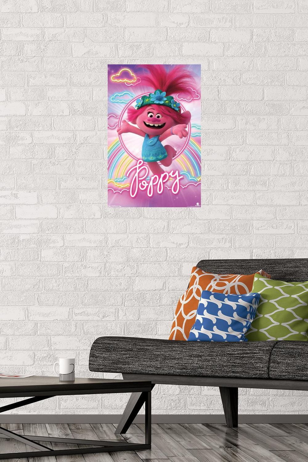 DreamWorks Trolls 2 - Poppy Wall Poster, 22.375" x 34" Framed