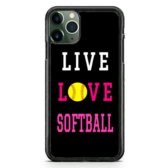 Love Live Softball Phone Case Bat Sports Slim Shockproof Hard Rubber Custom Case Cover For iPhone 12 Mini