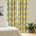 thumbnail image 2 of Ambesonne Colorful Curtains, Spring Nature Poppies, Pair of 28"x95", Multicolor, 2 of 5