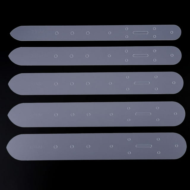 Leather Belt Templates, Convenient To Use Leather Craft Module, Small Size For Leather Leather Craft Lover Amateurs Leather Craft Professionals
