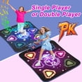 thumbnail image 3 of ANNKIE Dance Mat Toys for 3-12 Year Old Girls Boy,2 Players Dance Mat with Light-up 12 Buttons&5 Games Mode,Kids Dance Game Toy for Girl,Xmas Birthday Gifts for 4 5 6 7 8 9 10+ Year Old Girls Boys, 3 of 7