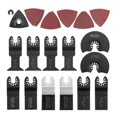 thumbnail image 1 of Scienceny 23 hojas de sierra oscilante para madera, Metal, plástico, herramienta multifuncional oscilante Universal, juego de hojas de lija para pulir con Herramientas y ferretería Scienceny TO002179-00, 1 of 6