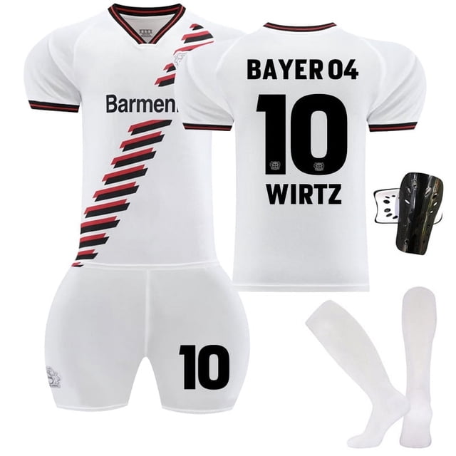 Maillot de Soccer Garçons Filles Enfants WIRTZ 10 XHAKA 34 GRIMALDO 20