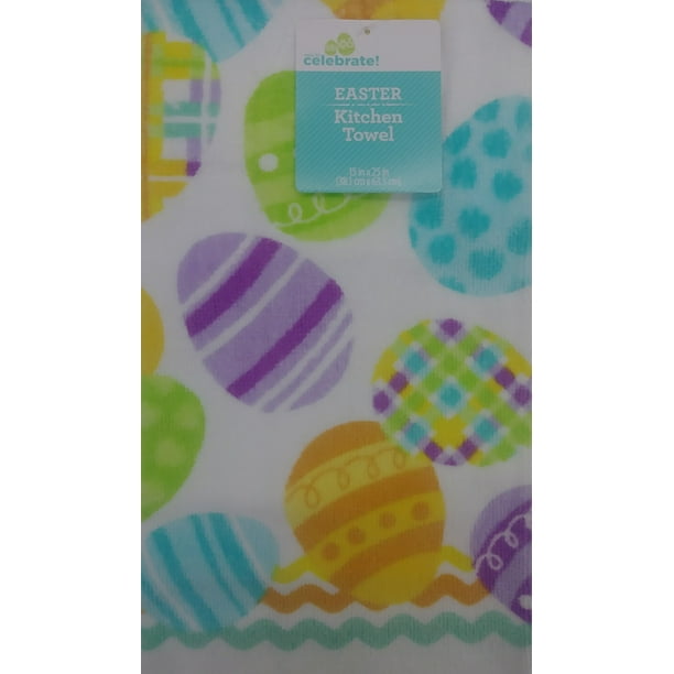 Easter Wal Mart Egg Toss Kitchen Towel Walmart Com Walmart Com