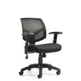 thumbnail image 2 of GOF Office Furniture Ergonomic Chair Task Seating (G11514B)–Black Mesh Back Tilter, 2 of 5