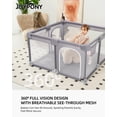 thumbnail image 6 of Joypony Extra Large Baby Playpen - Babies and Toddlers Playard and Activity Center (50x50x27 inch), 6 of 7