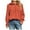 Orange, variant on DianGeFu Womens Long Sleeve Shirts 2025 ,Women's Fashion Button Solid Color Comfortable Loose Long Sleeves Blouse Casual Tops,White,S