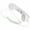 Blanc, variante sur Flmtop Récepteur de Cellulaire Rétro 3.5mm Combiné Téléphonique avec Microphone