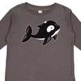 thumbnail image 4 of Inktastic Cute Baby Orca Boys or Girls Long Sleeve Toddler T-Shirt, 4 of 5