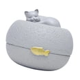 thumbnail image 1 of de cremación para gatos, contenedor de cenizas para mascotas, 5.1x3.9 pulgadas, accesorio artesanal, regalo impermeable, de, 1 of 8