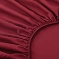 thumbnail image 4 of 4-Piece Solid Color Bed Sheet Set, Soft Bedroom Bedding Set with Multiple Neutral Color Options, 4 of 6
