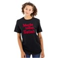 thumbnail image 3 of Funny Maybe Today Satan Sarcastic Men's Graphic T Shirt Tees Brisco Brands S, 3 of 6