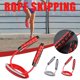 thumbnail image 1 of Fiudx Comba con Peso Ajustable, Sistema de Rotación Rápida, Longitud Ajustable, Agarre Ergonómico, Entrenamiento Cardiovascular y de Velocidad, Mma, Boxeo, Gris/Rojo, Mango de 15,5 Cm, Cuerda de 118, 1 of 6