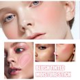 thumbnail image 3 of 3pcs Blush Stick, Brightening Primer Solid Contouring Natural Nude Makeup Waterproof Lightweight Multi-Functional Blush Stick, 3 of 5
