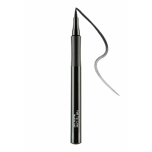 Felt Tip Eye Liner, Bold Liquid Eyeliner Pen, Eyelash, Black Cat