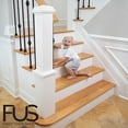 thumbnail image 4 of FUS Non-Slip Clear Stair Treads 4x24 Anti-Skid Strips for Indoor Steps, 4 of 9