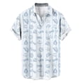 thumbnail image 4 of Mens Shirts, LONKITO Casual Button Down Shirts for Men Short Sleeve Beach Vacation Hawaiian Summer Clothes, 4 of 6