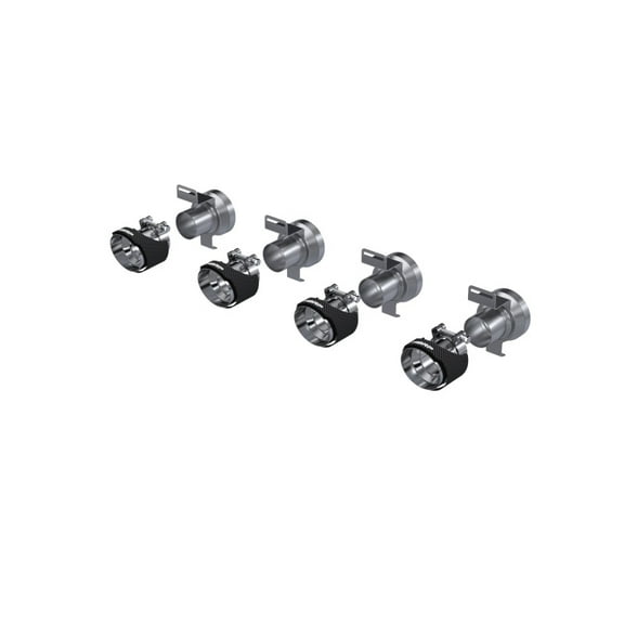 MBRP T5195CF Carbon Fiber Bezel Tips Kit for 18-21 Kia Stinger GT