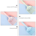 thumbnail image 2 of CRILSTYLEO 3-Pack Deep Shovel Sifter for Cat Litter Box, PP Plastic Scoop for Easy and Comfortable Pet Cleanup, 2 of 7