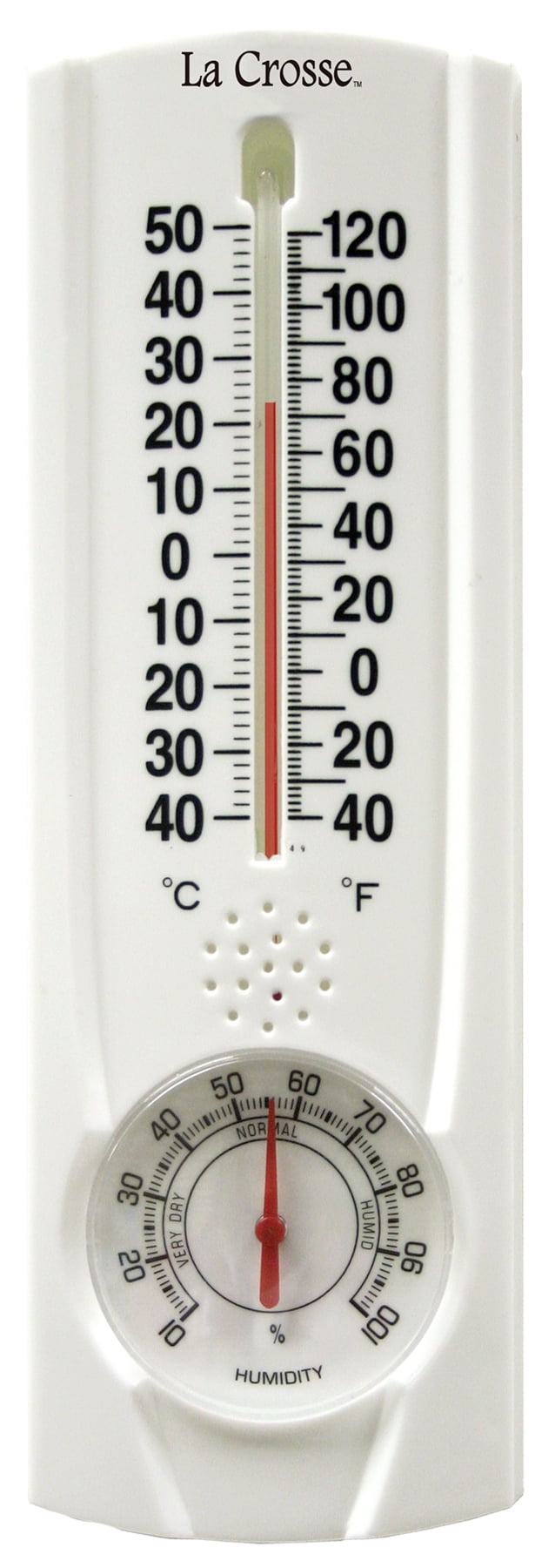 LaCrosse Technology 8.75 in. Thermometer/Hygrometer - Walmart.com