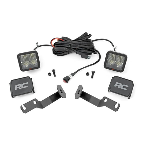Rough Country LED Ditch Light Kit for 2005-2015 Toyota Tacoma | Spectrum - 71093