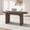 Brown, variant on QinaQin 63-Inch Deep, Large, Modern Farmhouse-Style Oval Dining Table Seats 6-8 People, Easy To Assemble, and Is Perfect for Living Rooms, Offices, Apartments, and Other Spaces