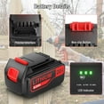 thumbnail image 4 of 2Pack 8.0Ah 20V MAX LBXR20 for Black and Decker Battery LB2X4020 LBXR2020 LBXR20 LBXR20B-2 LB2X3020 LBXR20BT Cordless Power Tools, 4 of 8