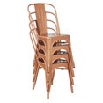 thumbnail image 2 of Bristow Armless Chair in Copper 2 Pack by Office Star, 2 of 6