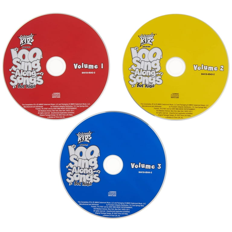 Cedarmont Kids - 100 Singalong Songs for Kids - Music