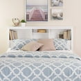 thumbnail image 6 of Prepac Monterey White Full/Queen Bookcase Headboard, 6 of 6