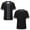 Black, variant on CQONEPT Baseball Jersey Tops for Women Short Sleeve Shirt Button Up Summer Tops Casual Sportswear Athletic Tee Uniform Gray M
