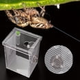 thumbnail image 1 of Reptiles Terrarium,Acrylic Transparent Wet Reptiles Insect Terrarium Reptiles Breeding Box Striking Appearance, 1 of 12