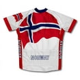 thumbnail image 2 of Norway Flag Short Sleeve Cycling Jersey  for Women - Size XL, 2 of 3