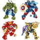 thumbnail image 2 of Bloques de construcción de superhéroes de Marvel, Hulk, armadura, Spider Man, Thanos, Capitán Iron Mecha, Kits de bloques de construcción, figuras de acción, modelo, juguete para niños, regalo Fivean unisex, 2 of 2