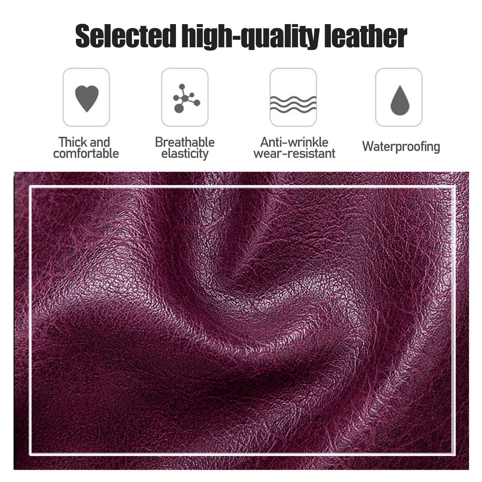 Arcticwind Shoulder Purse Handbag for Women, Hobo Tote Bags, Shoulder bag for Women, Vintage Simple style, wIth small bag & long shoulder stra, Purplish red style