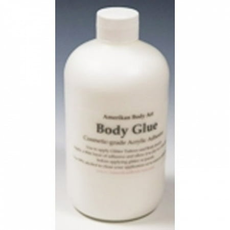 Amerikan Body Art Glitter Tattoo Acrylic Body Glue 2.2 oz - Walmart.com
