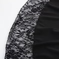 thumbnail image 5 of DHFJKG Gothic Midi Skirts For Women Lace Trim Ruched High-Low Retro Punk Streetwear High Waisted Skirts Stylish Skirt, 5 of 7