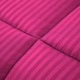 thumbnail image 6 of DNG Creations 1 Piece Damask Stripe Comforter 100% Egyptian Cotton 550 GSM Filling ( Full/Queen Size ) All Season 800 Thread Count - Stripe Hot Pink Colour, 6 of 6