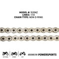 thumbnail image 3 of Niche Sprocket Chain Set for Suzuki GSXR750 17/42T 520 Motorcycle MK1003644, 3 of 8
